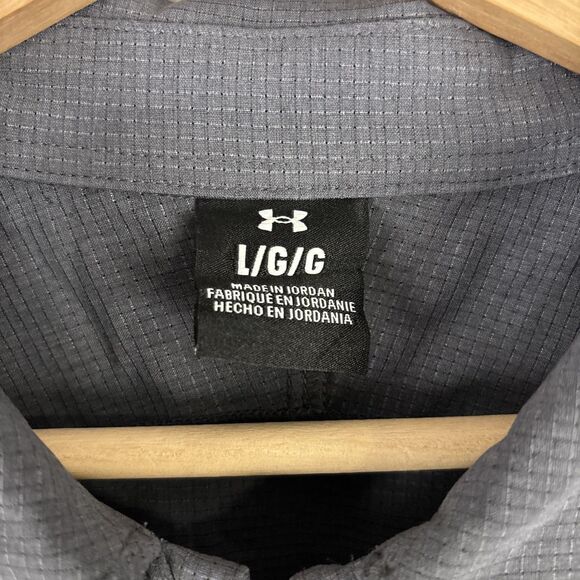 Under Armour Unstoppable Vent Men's Gray Full Zip Jacket Size Large NWT - Picture 4 of 7